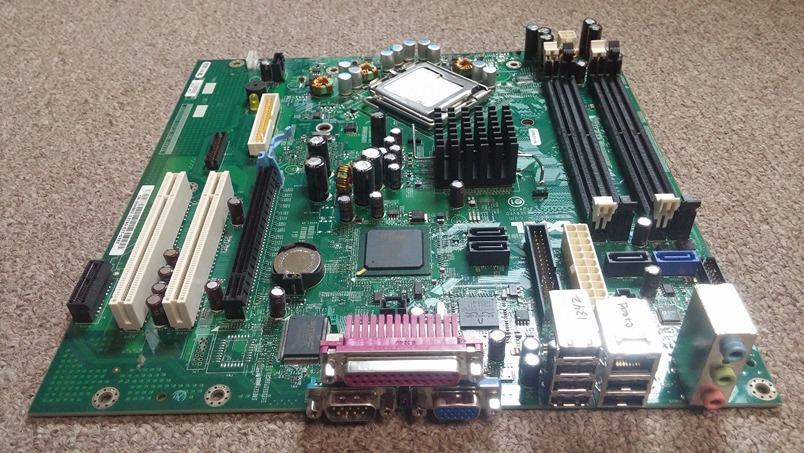 Dell Optiplex GX620 Intel Desktop Motherboard 0HH807 HH807 TESTE